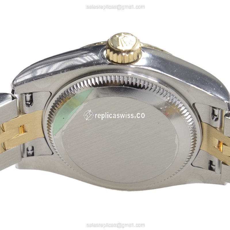 Rolex Datejust Lady Replica | Automatic | White Dial | Silver Clasp - View 4