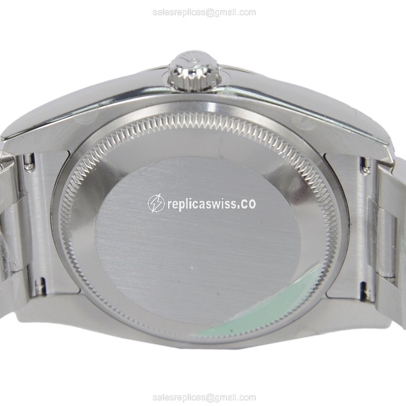 Rolex Datejust Replica - Automatic - White Gold & Steel - Silver Dial - View 4