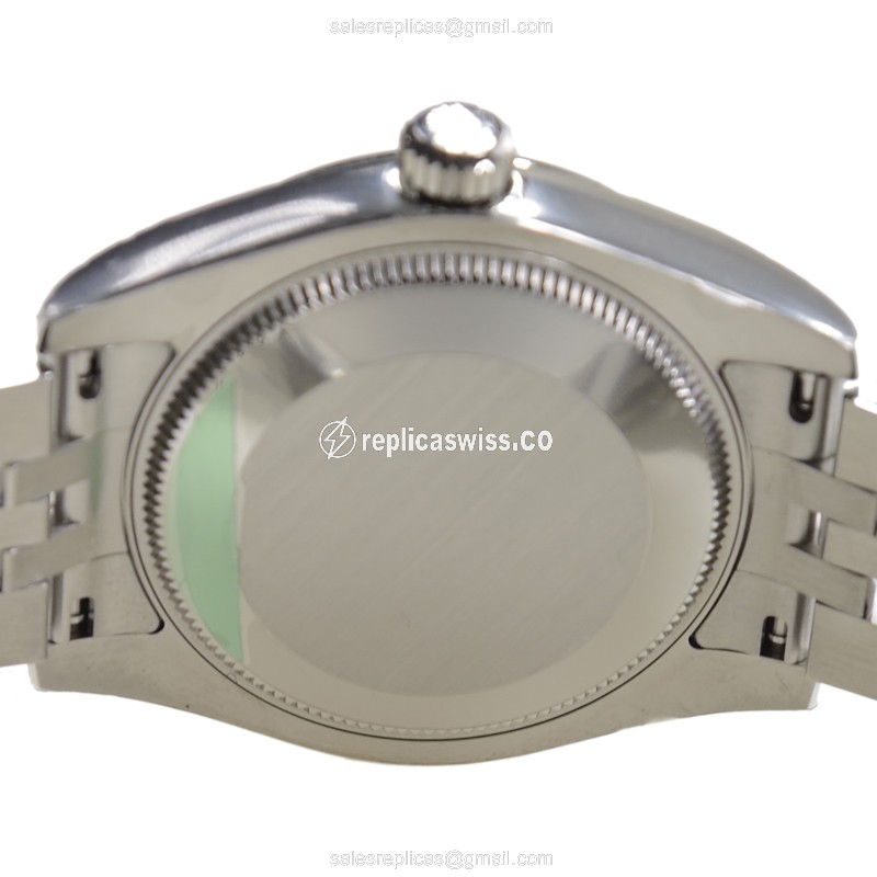 Rolex Datejust Replica - Automatic - Stainless Steel - Silver Dial, Steel Clasp - View 4