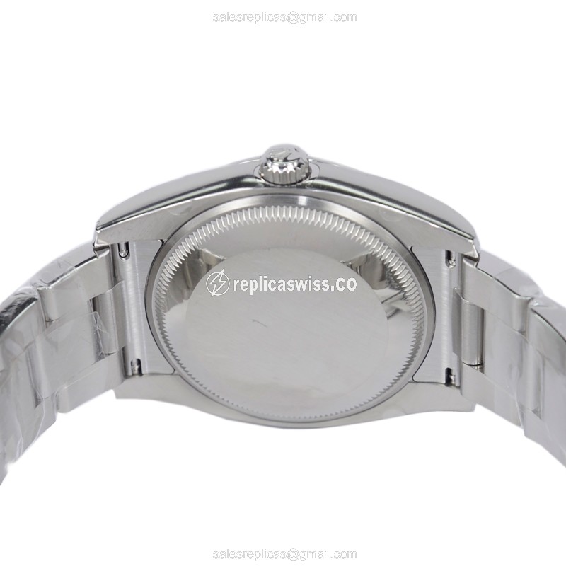 Rolex Datejust Replica - Automatic - Stainless Steel - White Dial - Silver Clasp - View 4