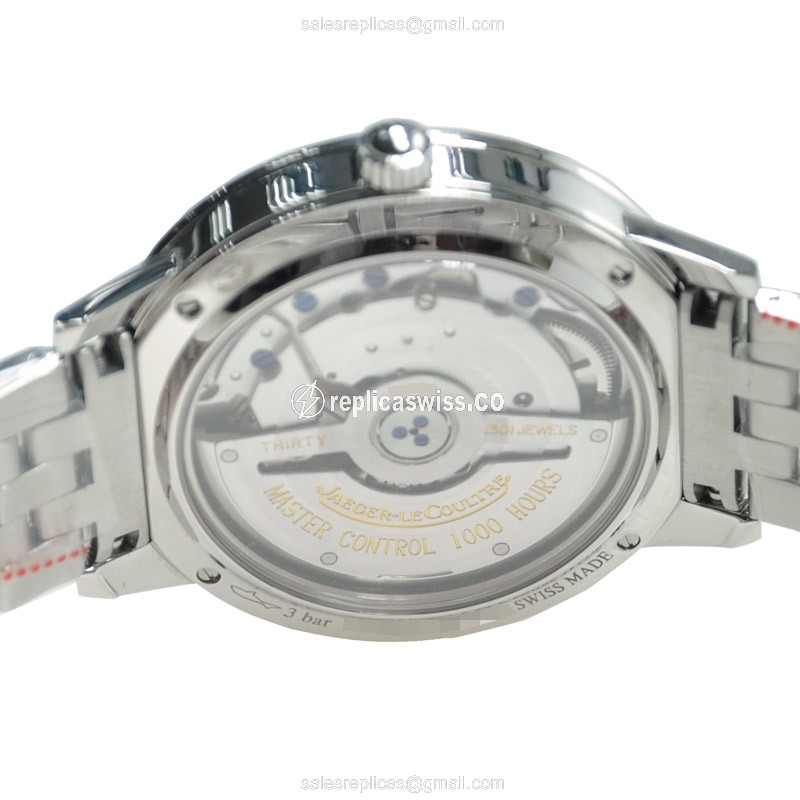 Jaeger-Lecoultre Rendez-Vous Automatic - White Dial - Steel Case - Silver Strap - View 4