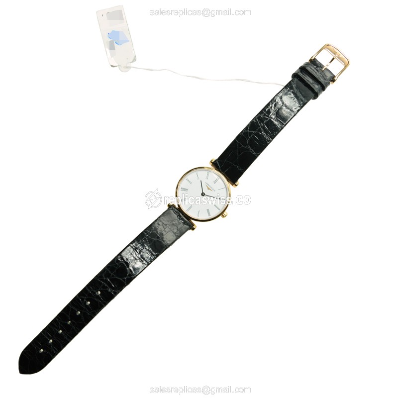 Longines L4.209.1.11.2 LA GRANDE Quartz 18kt Rose Gold - View 2