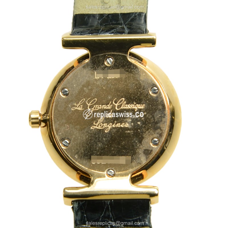 Longines L4.209.1.11.2 LA GRANDE Quartz 18kt Rose Gold - View 3