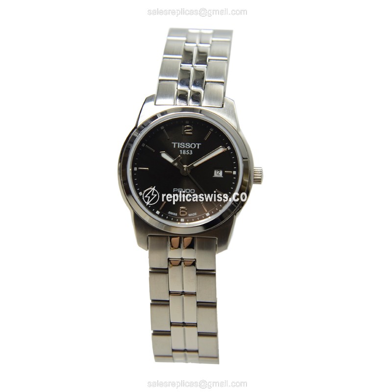 Tissot T-Classic Replica Watch - Auto - Black Dial - View 2
