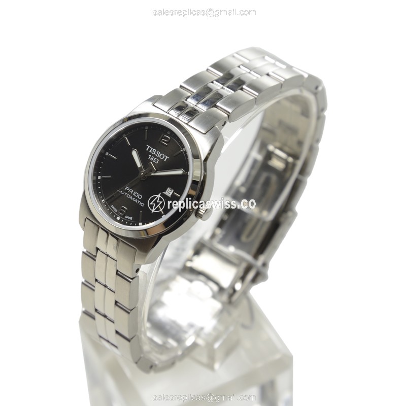 Tissot T-Classic Replica Watch - Auto - Black Dial - View 3