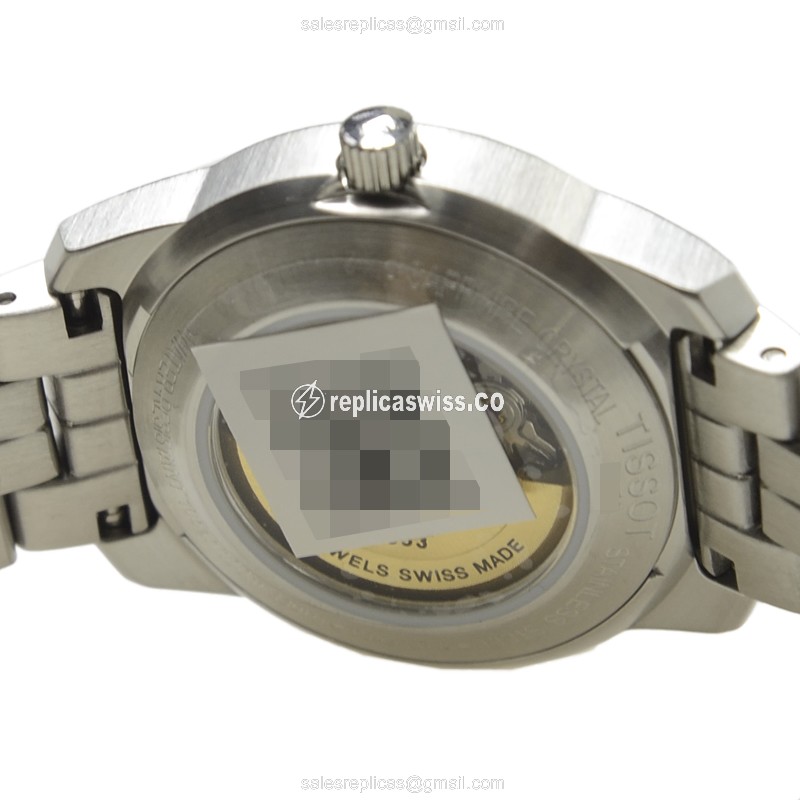 Tissot T-Classic Replica Watch - Auto - Black Dial - View 4
