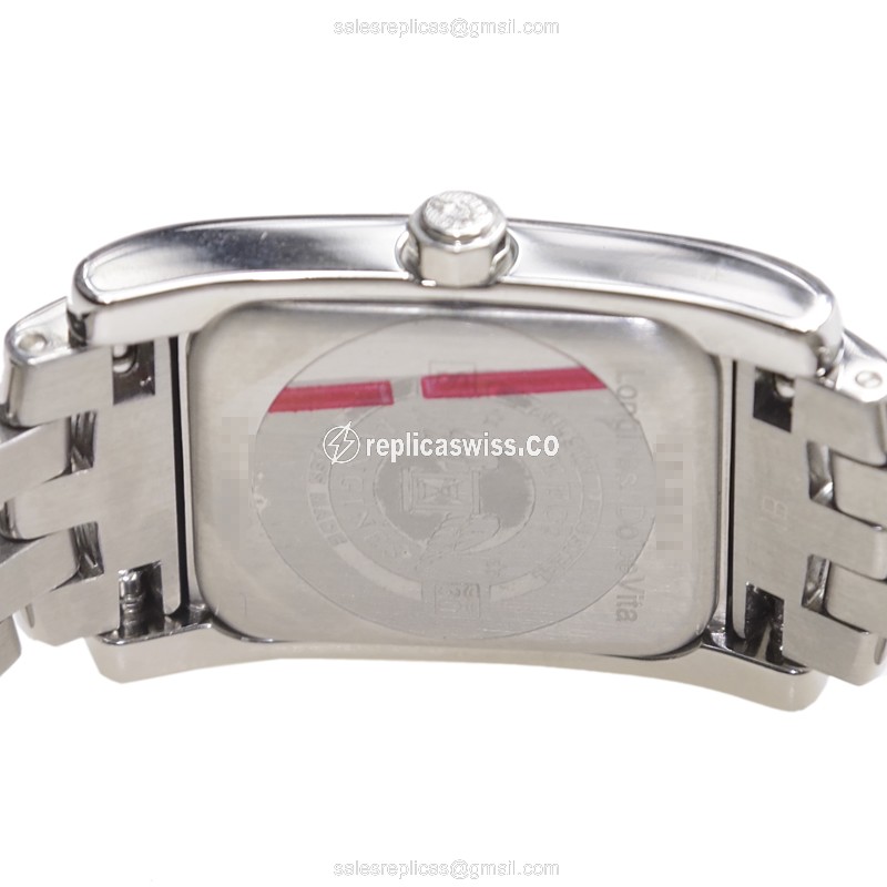 Longines L5.155.4.16.6 Replica - Quartz - Stainless Steel - White Dial - View 4