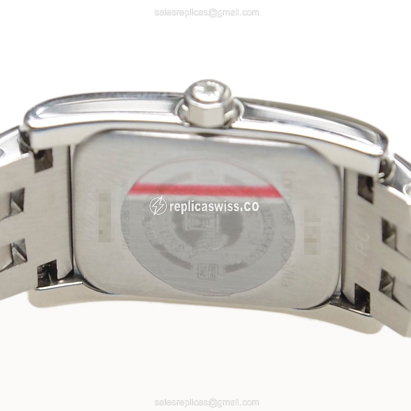 Longines Dolce Vita Replica - Quartz - Pink Dial, Steel Case, Silver Strap - View 4