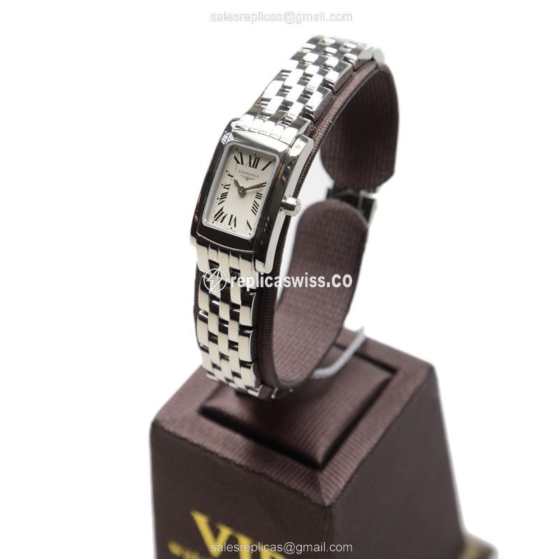 Longines Dolce Vita Replica Watch - Steel - Silver - Quartz - View 3