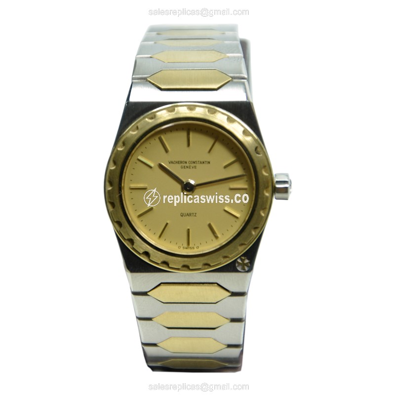 Vacheron Constantin 60001 Replica - Quartz - Gold - Steel - View 2