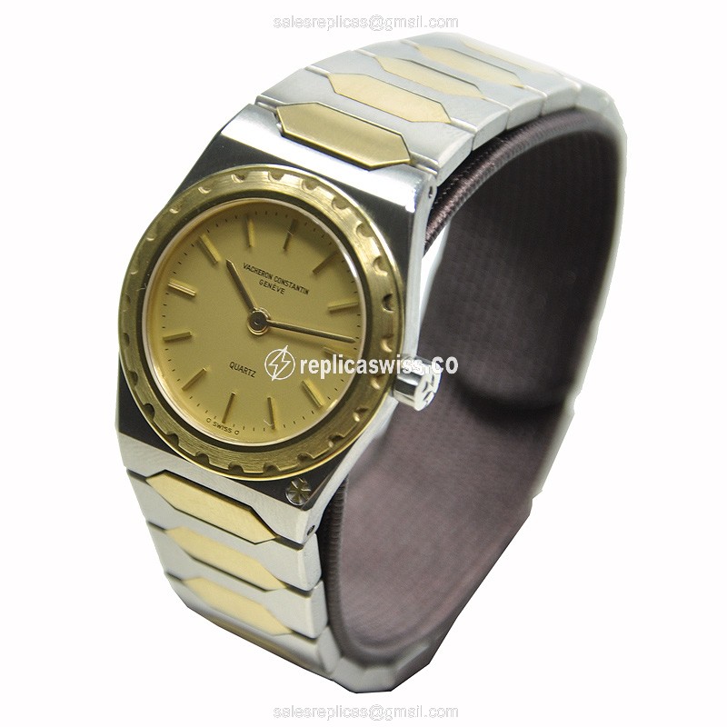 Vacheron Constantin 60001 Replica - Quartz - Gold - Steel - View 3