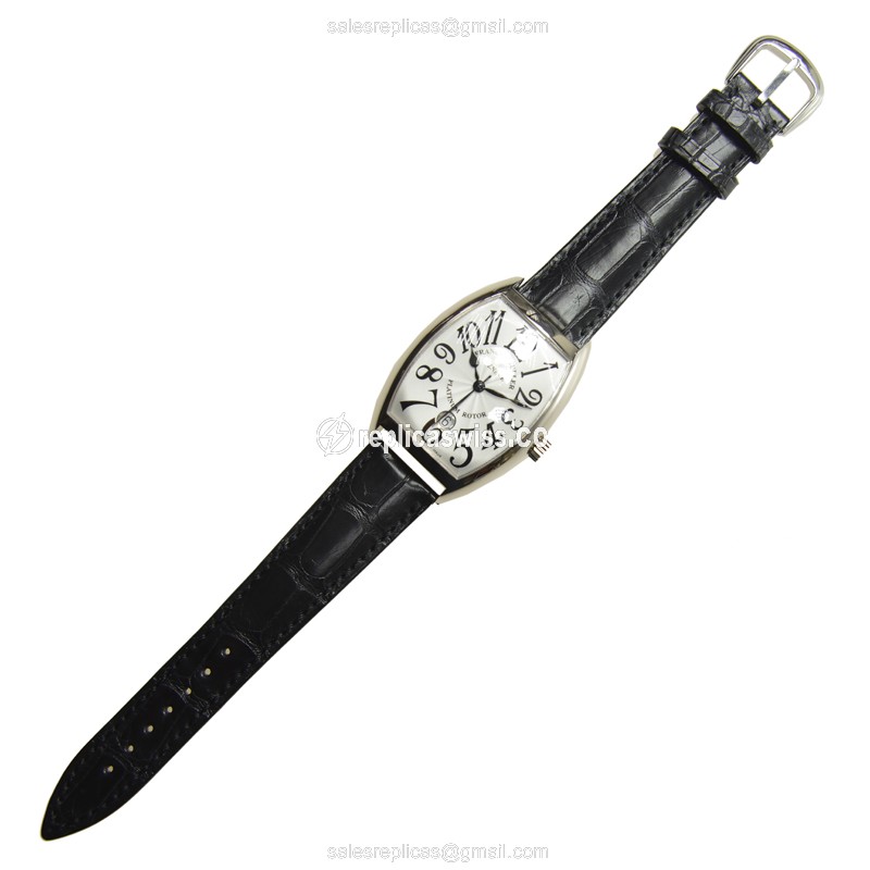 Franck Muller 7880 SC DT (OG) CINTREE CURVEX Automatic 18kt White Gold - View 2