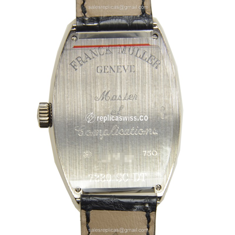 Franck Muller 7880 SC DT (OG) CINTREE CURVEX Automatic 18kt White Gold - View 3