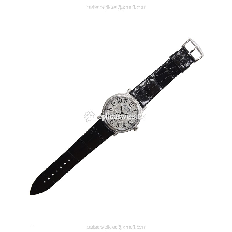 Franck Muller 7421 B S6 D CD (OG) LIBERTY Automatic 18kt White Gold & Diamond - View 2
