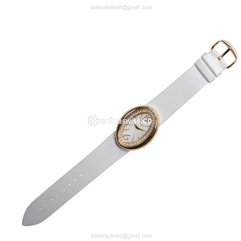 Piaget Limelight Replica - Quartz - 18kt Rose Gold - Diamond Dial - White - View 2