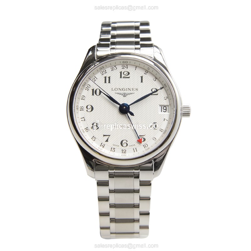 Rolex L2.718.4.70.6 Replica - Automatic | Stainless Steel | White Dial | Clasp, Silver Strap - View 2