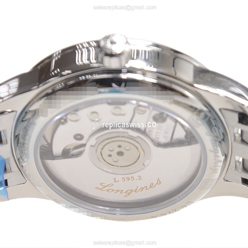 Longines L4.274.4.87.6 Flagship Replica | Automatic | Steel Case | White Dial - View 4