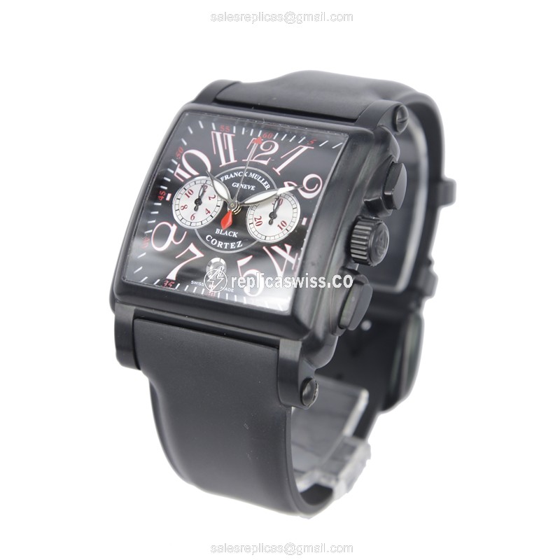 Franck Muller Replica Watch - Conquistador - Black Dial - View 3