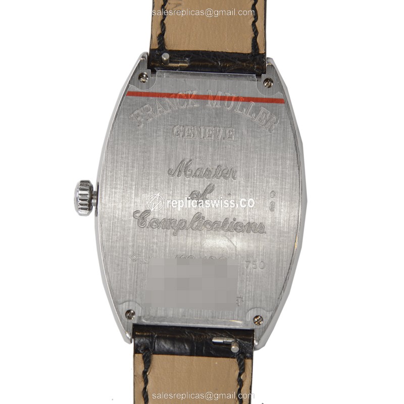 Franck Muller 6850 SC REL (OG) CINTREE CURVEX Automatic 18kt White Gold - View 3