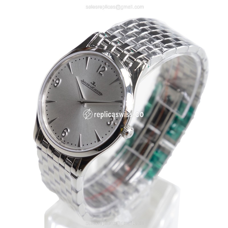 Jaeger-Lecoultre Q1348120 Replica - Manual Wind - Stainless Steel Case - Silver Dial - Steel Strap - View 3