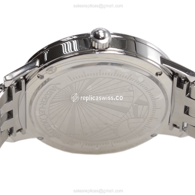 Jaeger-Lecoultre Q3478121 Rendez-Vous Quartz Steel Diamond Silver Dial Clasp - View 4