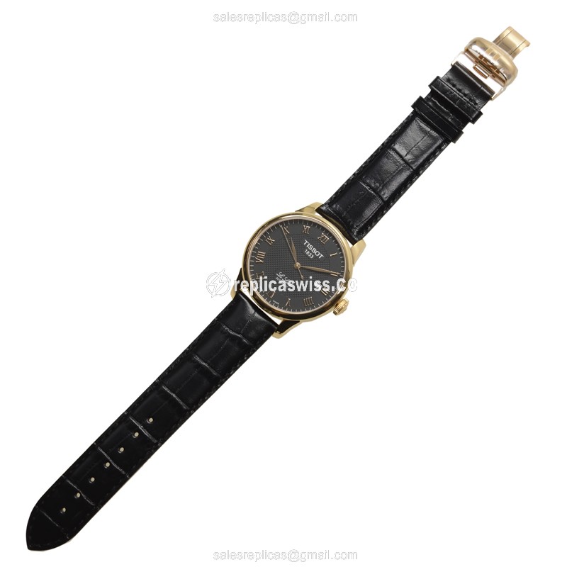 Tissot T-Classic Replica - Automatic - Steel - Black Dial - 40mm - View 2