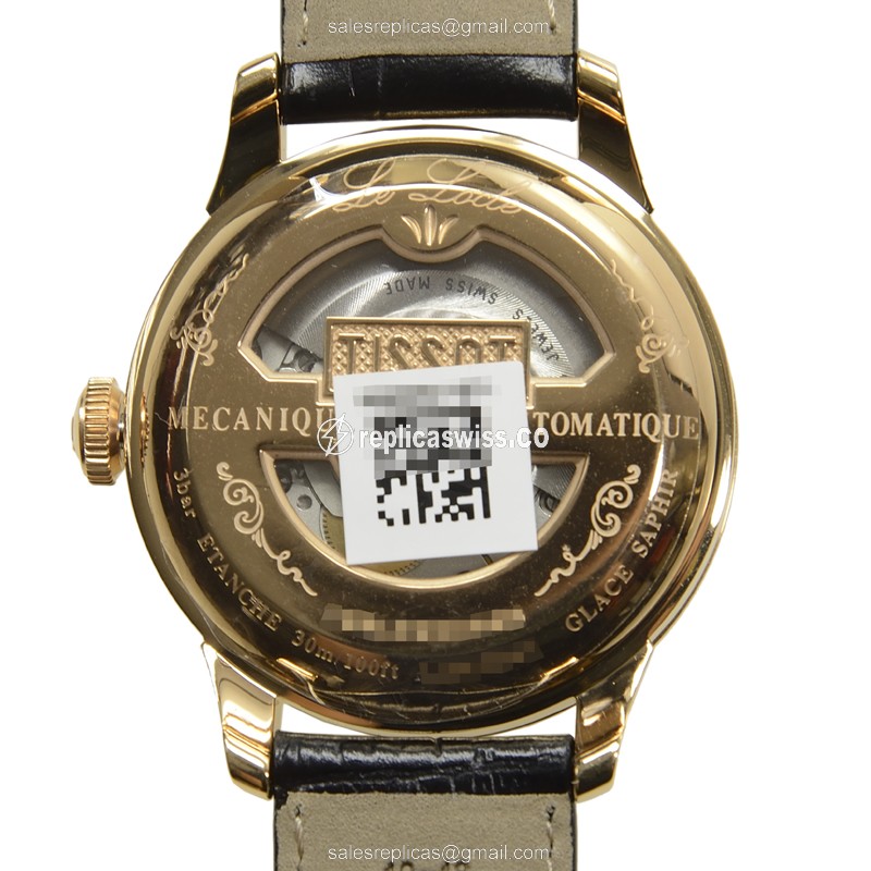 Tissot T-Classic Replica - Automatic - Steel - Black Dial - 40mm - View 3