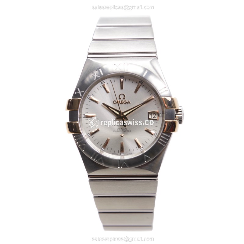 Omega Constellation Replica | Automatic | Silver Dial | Steel Case - View 2