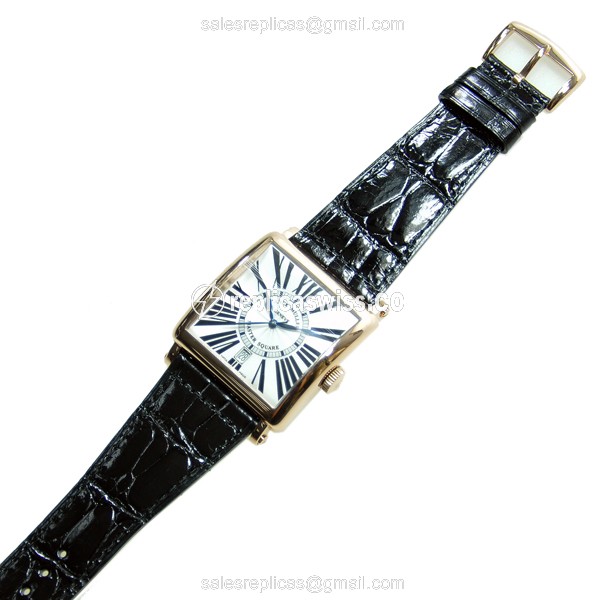 Franck Muller Master Square Watch - Automatic - Rose Gold - View 2