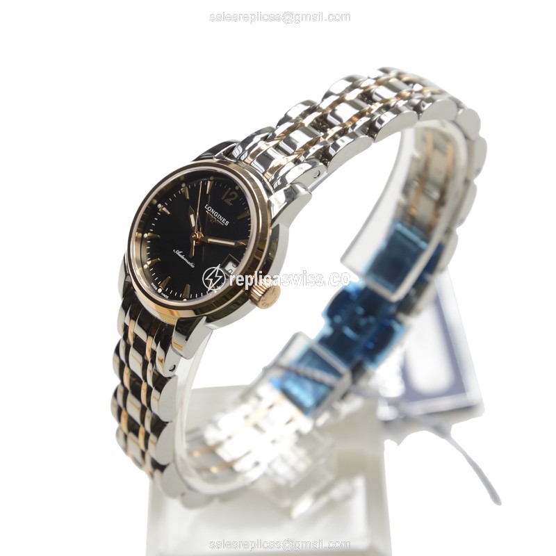 Longines L2.263.5.52.7 Replica - SAINT IMIER Auto - 18kt Rose Gold/Steel Case - View 3