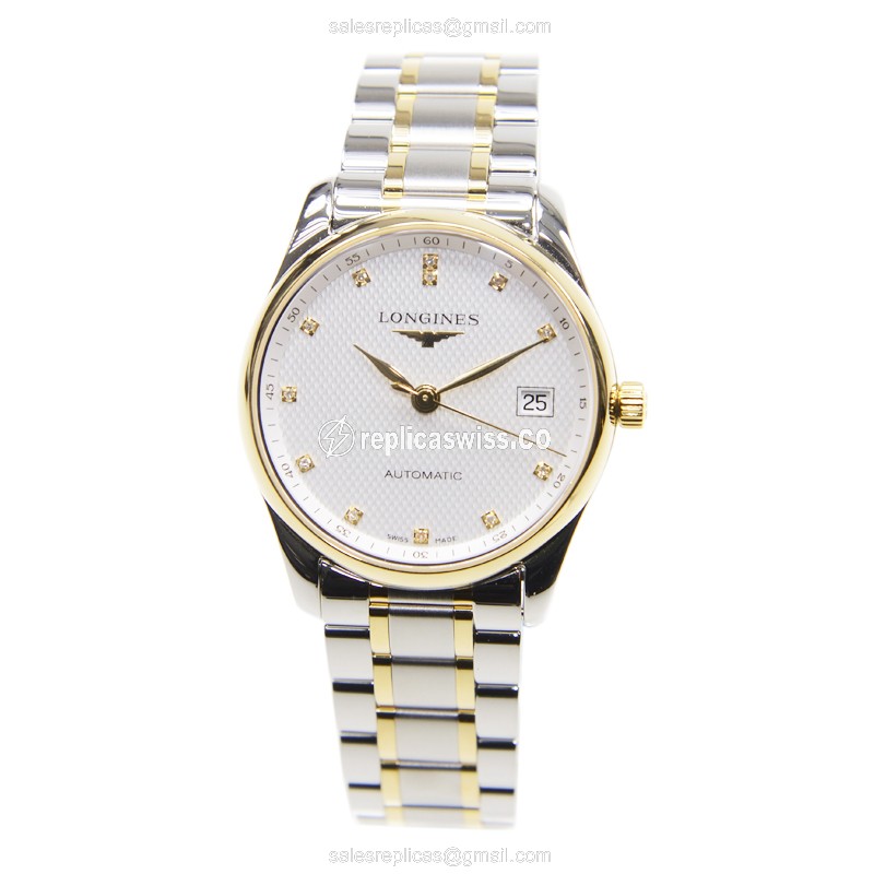 Rolex L2.518.5.77.7 Replica | Automatic | Gold & Steel Case | Silver Dial - View 2