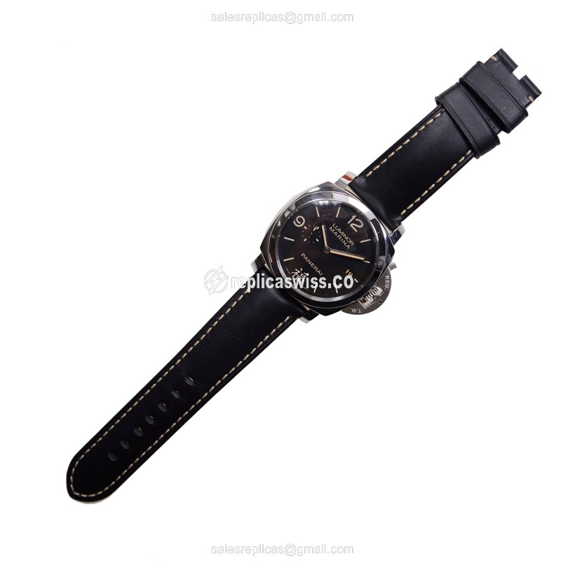 Panerai Luminor Replica - Automatic - Steel - Black Dial - View 2