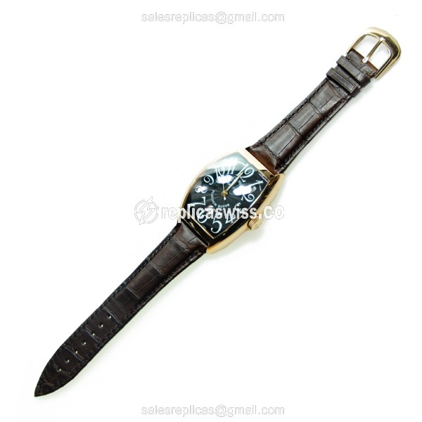 Franck Muller 8880 SC DT (5N) CASABLANCA Automatic 18kt Rose Gold - View 2