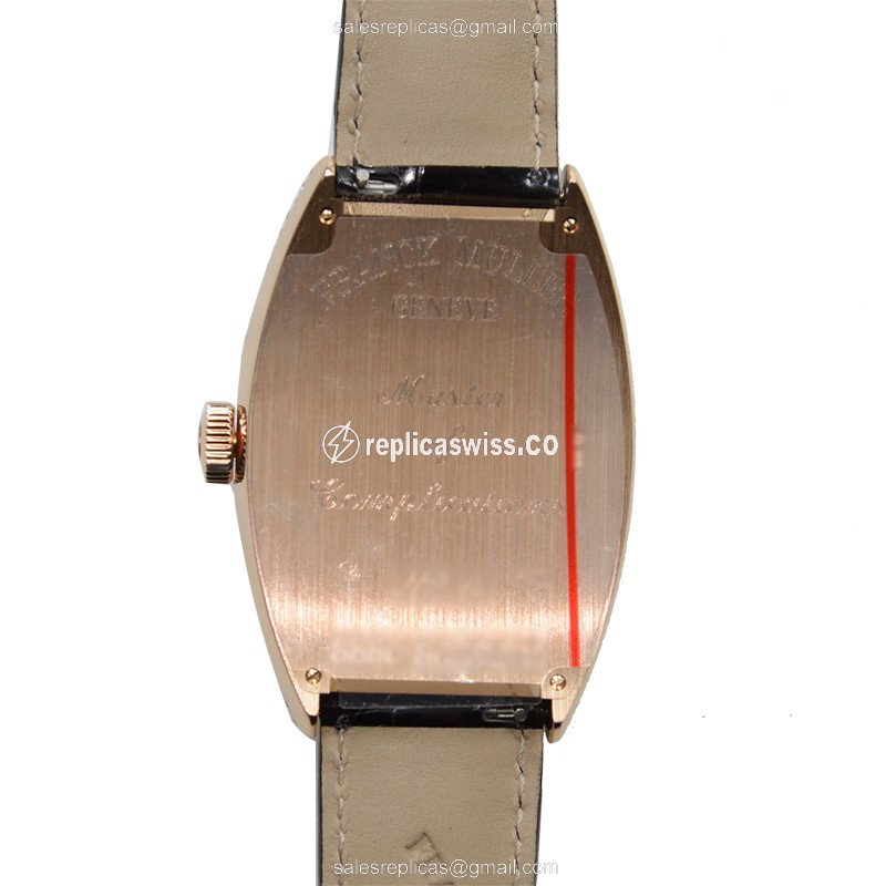 Franck Muller 8880 SC DT D (5N) MASTER OF COMPLICATION Automatic 18kt Rose Gold & Diamonds - View 3