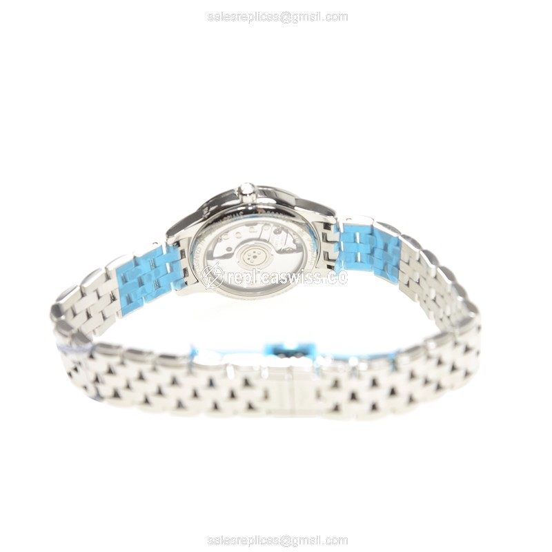 Longines L4.274.4.96.6 Flagship Replica - Automatic - Steel Case - Blue Dial, Silver Clasp - View 4