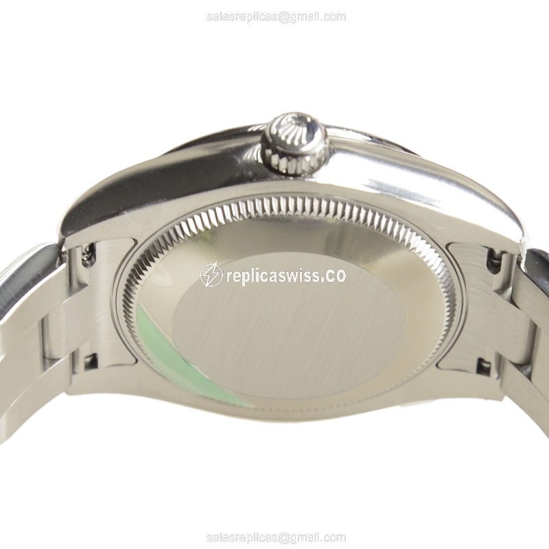 Rolex 177200PK369WT Replica - Automatic - Pink Dial on Steel Strap - View 4