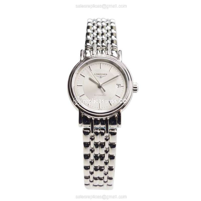 Longines Presence Replica - Stainless Steel - Automatic - Silver Dial - View 2