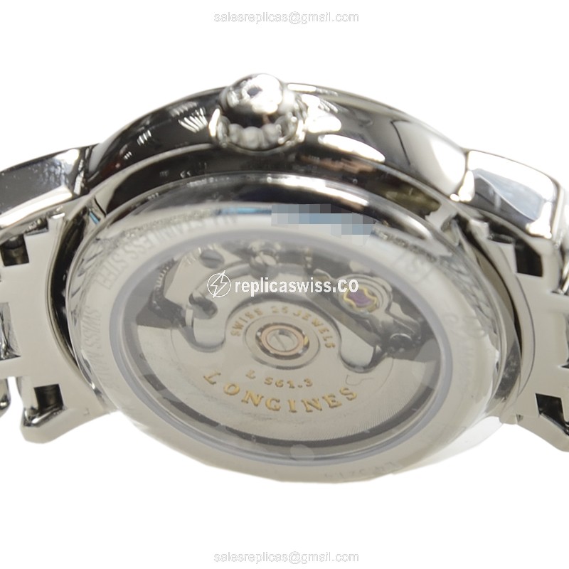 Longines Presence Replica - Stainless Steel - Automatic - Silver Dial - View 4