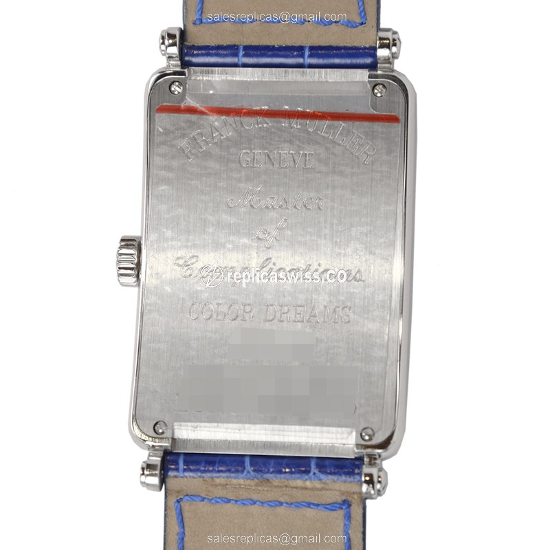 Franck Muller 1000 SC COL DR AC LONG ISLAND Replica | Automatic | Steel Case | Silver Dial - View 3