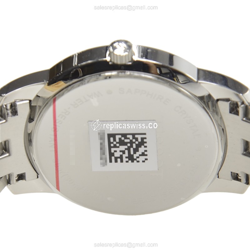 Tissot T-CLASSIC Quartz - Black Dial - Steel Case - Silver Strap - View 4