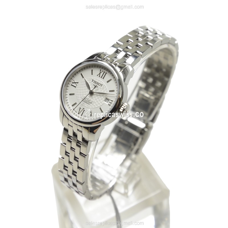 Tissot T-CLASSIC Replica - Automatic - Silver Dial - Steel Case & Band - View 3