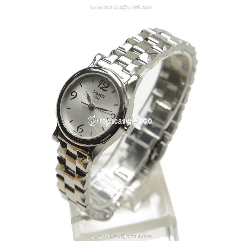 Rolex T-Classic Quartz - Silver Dial - Steel Case & Band - Automatic Movement - View 3