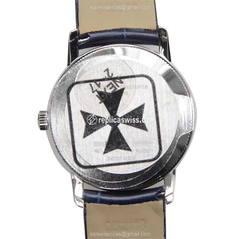 Vacheron Constantin 25558/000g-9405 TRADITIONNELLE Quartz 18kt White Gold & Diamond - View 3