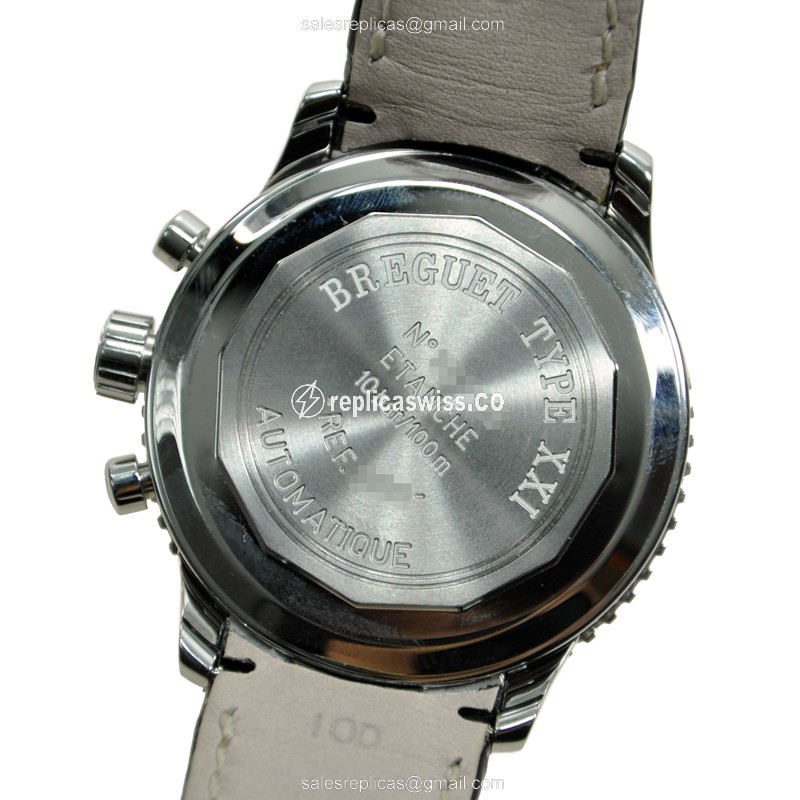 Rolex 3810ST/92/9ZU Replica - Automatic - Stainless Steel - Black Alligator Strap - View 3