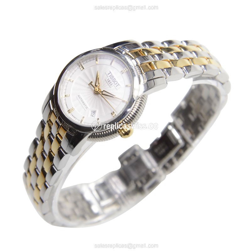 Tissot T-CLASSIC Replica - Automatic - Silver Dial - Steel Case & Band - View 3