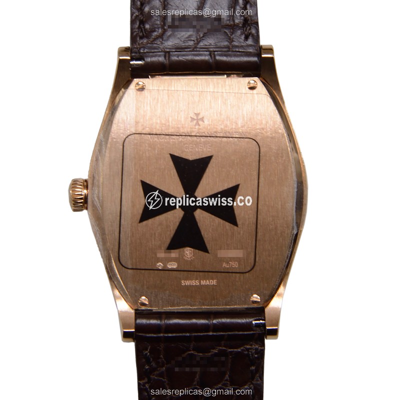 Vacheron Constantin 82130/000R-9755 MALTE Manual Wind 18kt Rose Gold - View 3