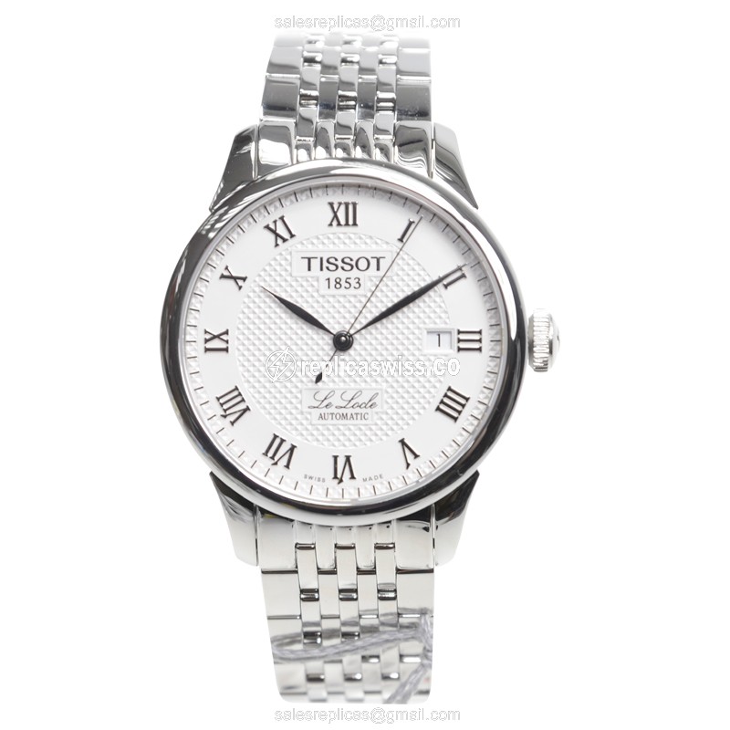 Tissot T-CLASSIC Replica - Automatic - Stainless Steel - Silver Dial - Steel Strap - View 2