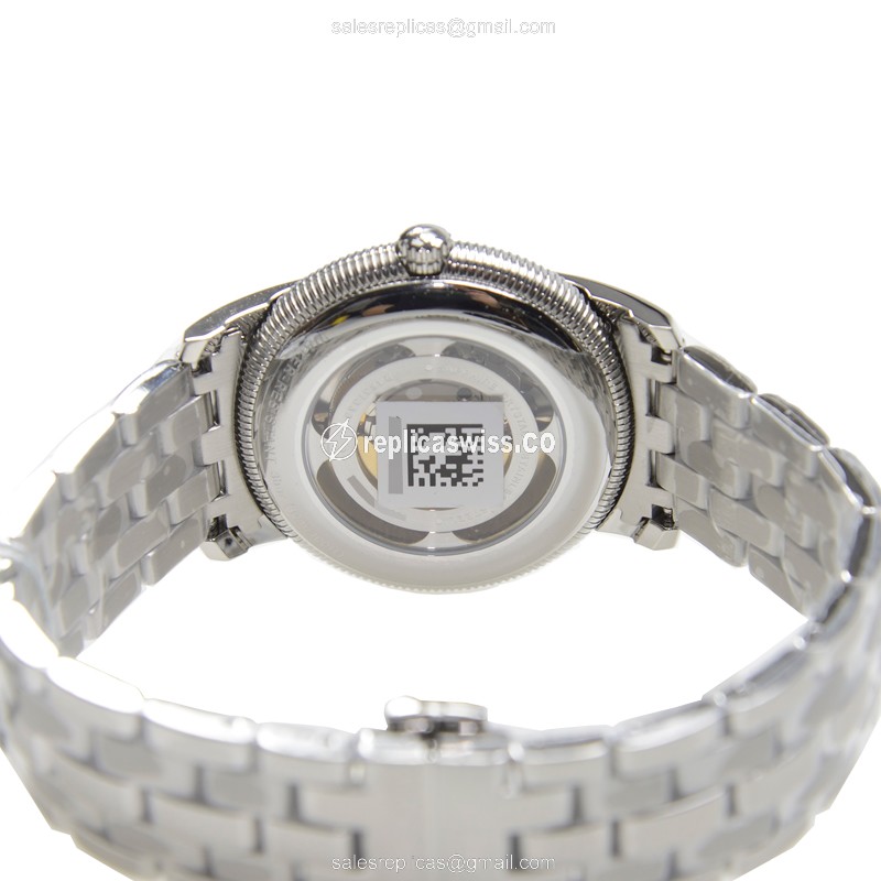 Tissot T-CLASSIC Automatic - Steel Case - Black Dial - Silver Steel Bracelet - View 4