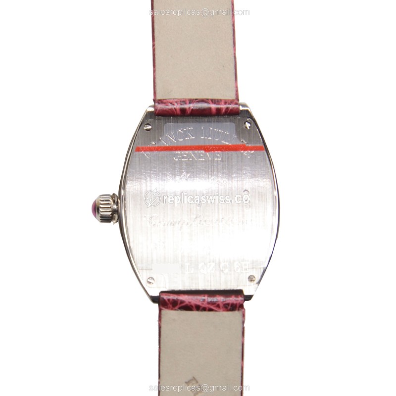 Franck Muller 5002 L QZ C 6H (OG) HEART Quartz 18kt White Gold - View 3