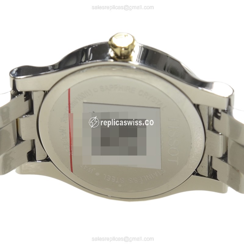 Tissot T-CLASSIC Quartz - White Dial - Steel Case - Silver Strap - View 4
